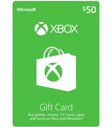 Free $50 Xbox Live Code